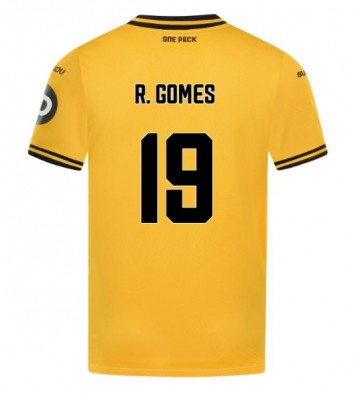 Wolves Rodrigo Gomes #19 Primera Equipación 2024-25 Manga Corta